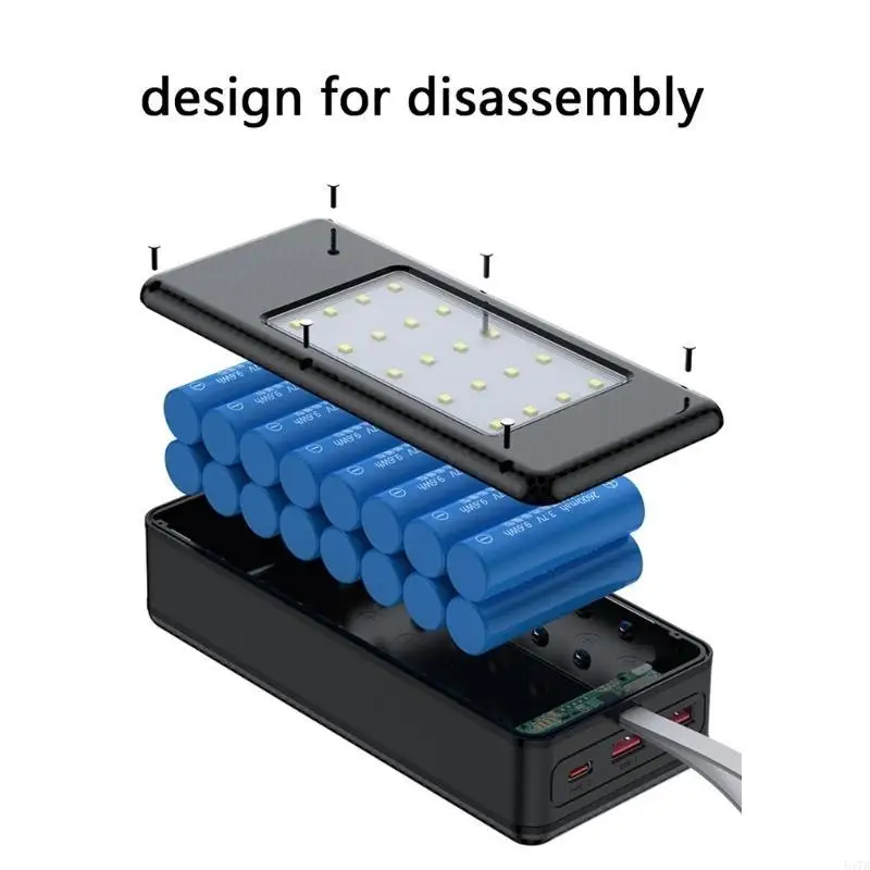 DIY USB Box 18650 CASTE PORTARY CASE DIGNIGH