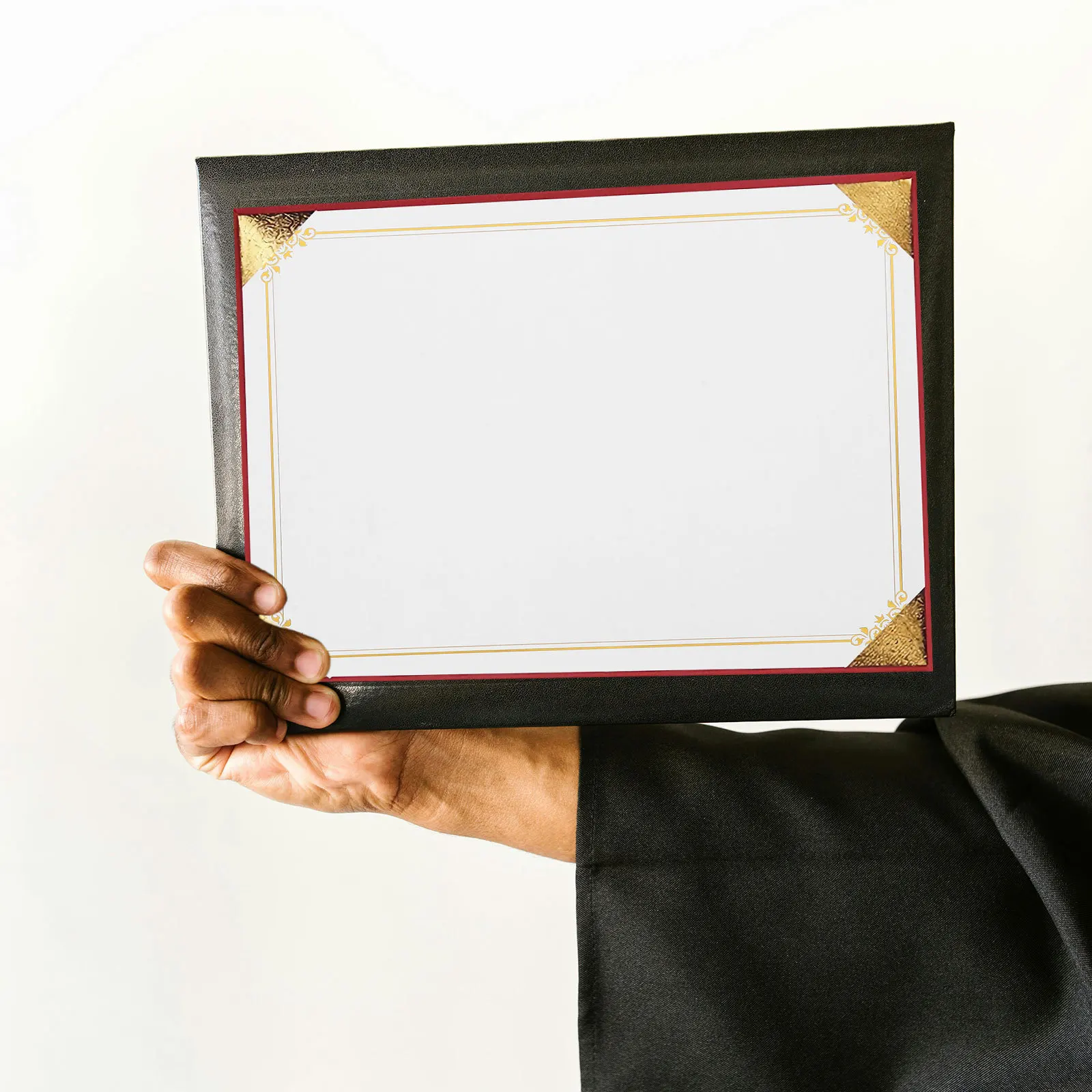 10Pcs Hot Stamping Certificate Paper Blank A4 Diploma Paper for Printable Awards Graduation Classroom Achievements