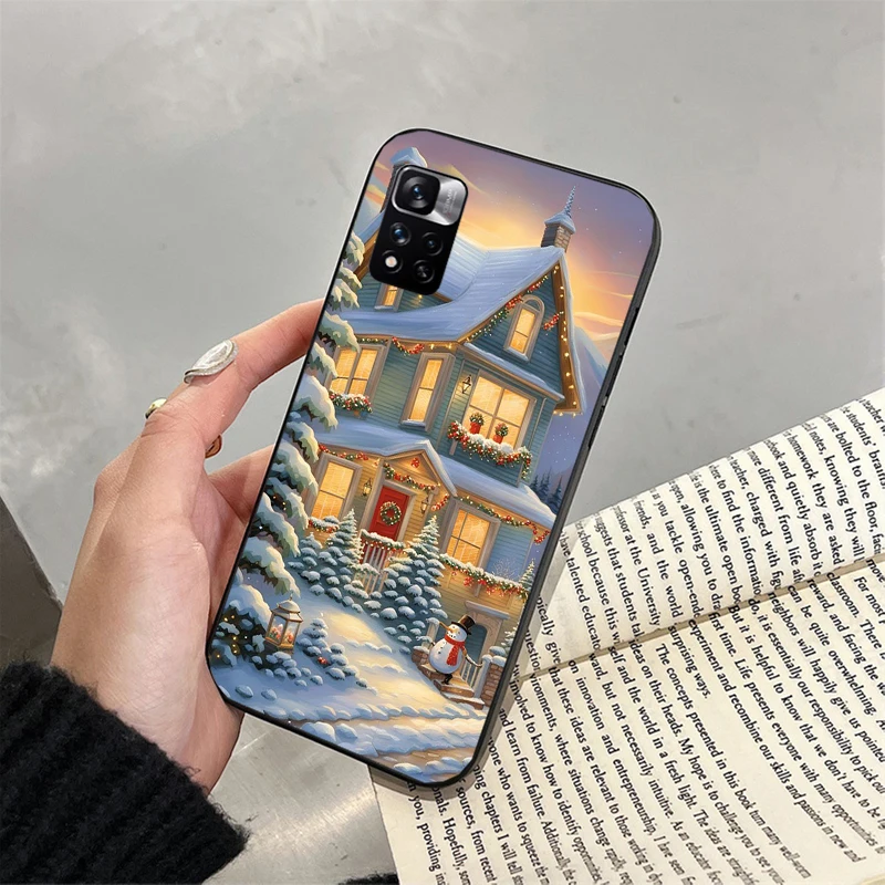 

Christmas Phone Case For Xiaomi Redmi note 13 12 Pro 11S 11 10 Pro 10S 12S Redmi 13 10 13C