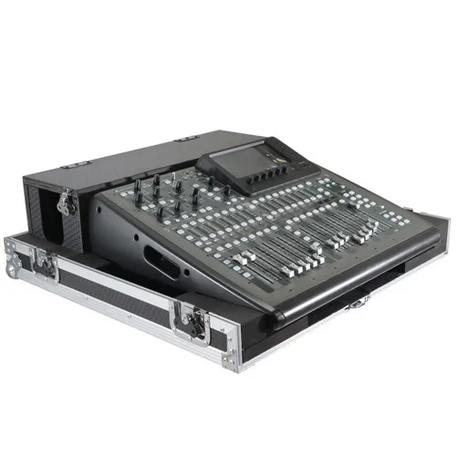 ATA Flight Case, 9mm (3/8 Inch) Plywood Audio Mixer Road Case with Doghouse for Behringer X32 Compact Console, ATA-300 Standard