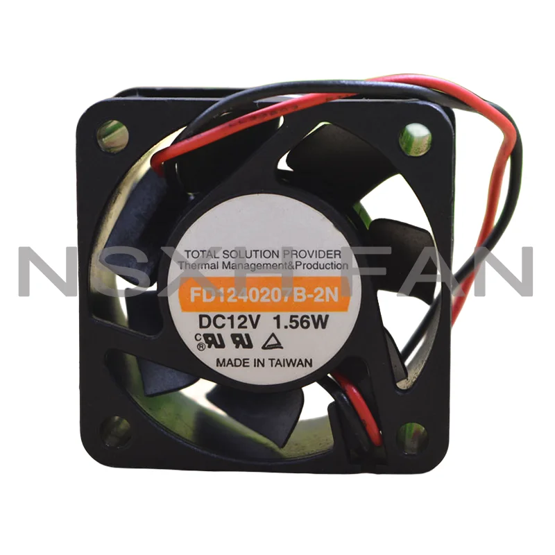 4CM 4020 12V1.56W FD1240207B-2N BALL CASE COOLING FAN