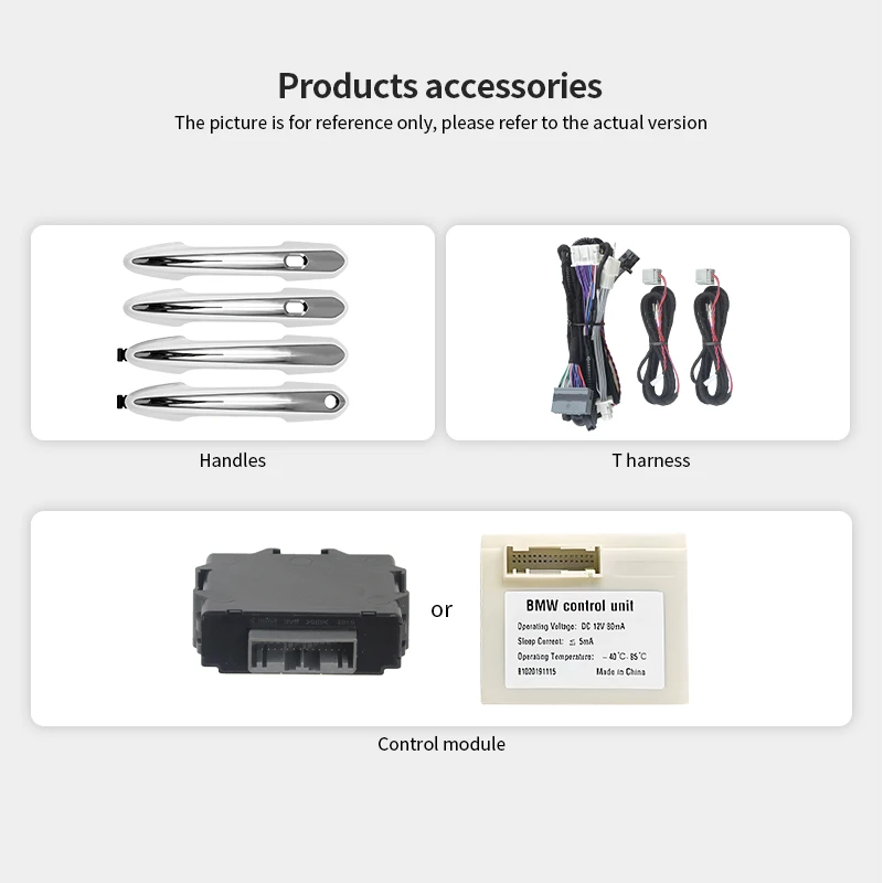 Comfort Access Touch Door Handle Keyless Entry System Fit For Toyota Sienna With OEM Push To Start Only