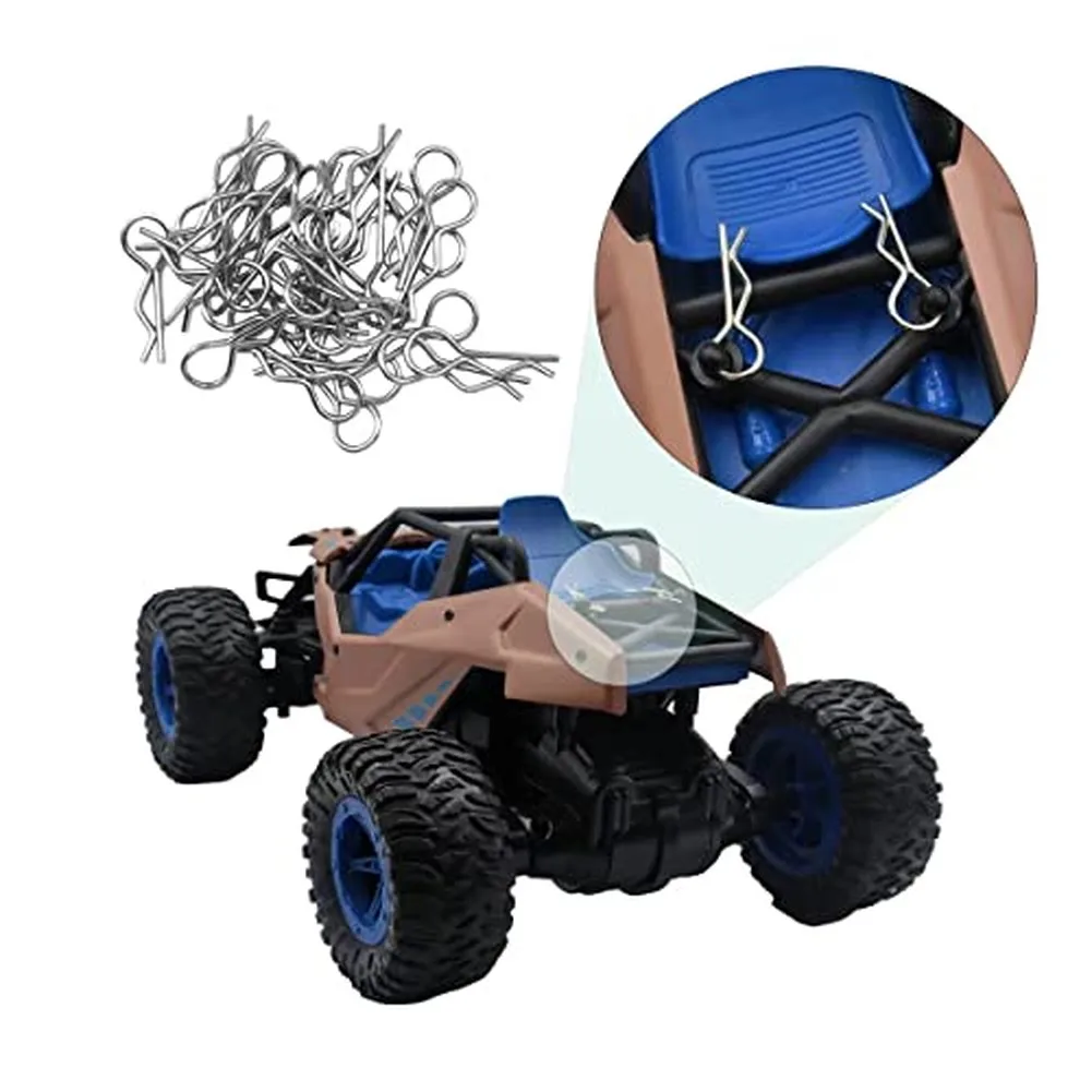 Body Clamp For Rc Cars Clamp Car Body Clamp Versatile Compatibility Weather-resistant Material 24mm Length RC Car Customization