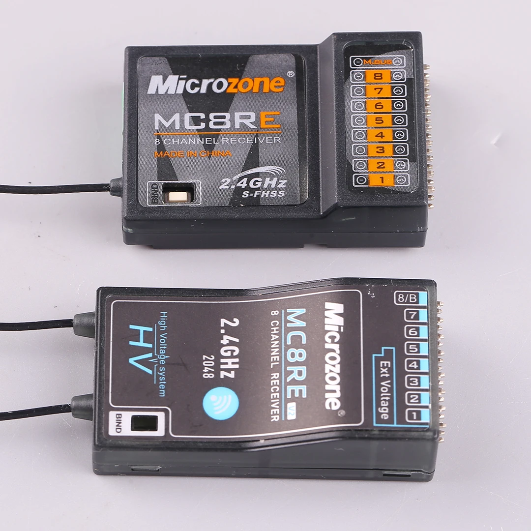 Microzone series remote control receiver MC E6R-E with self stabilizing MC8REv2 mini SBUS receiver MC7RE,MC9002