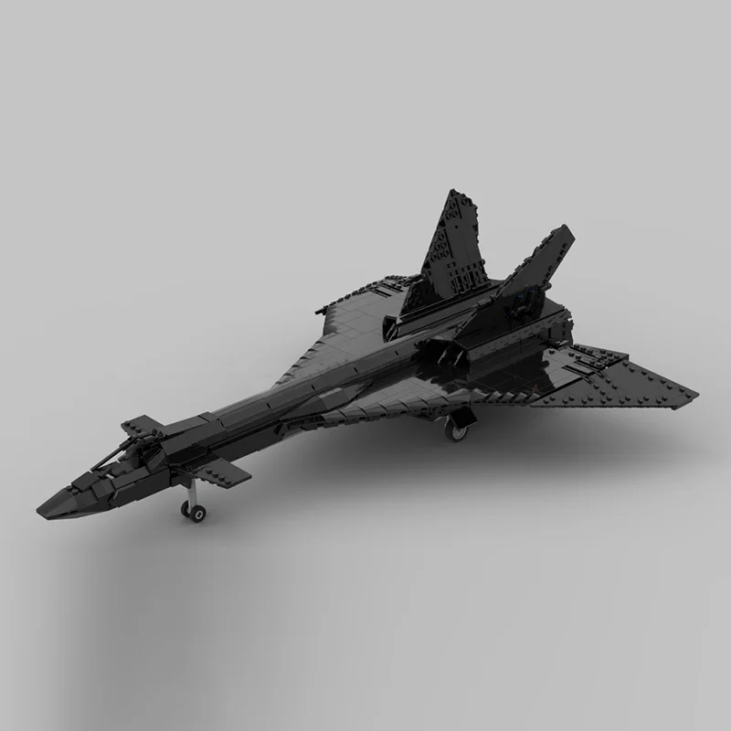 MiG-31 Firefox الطائرات المقاتلة العسكرية الحديثة نموذج MOC قوالب بناء معدات الحرب وحدات التكنولوجيا هدايا ألعاب أطفال البدلة #2