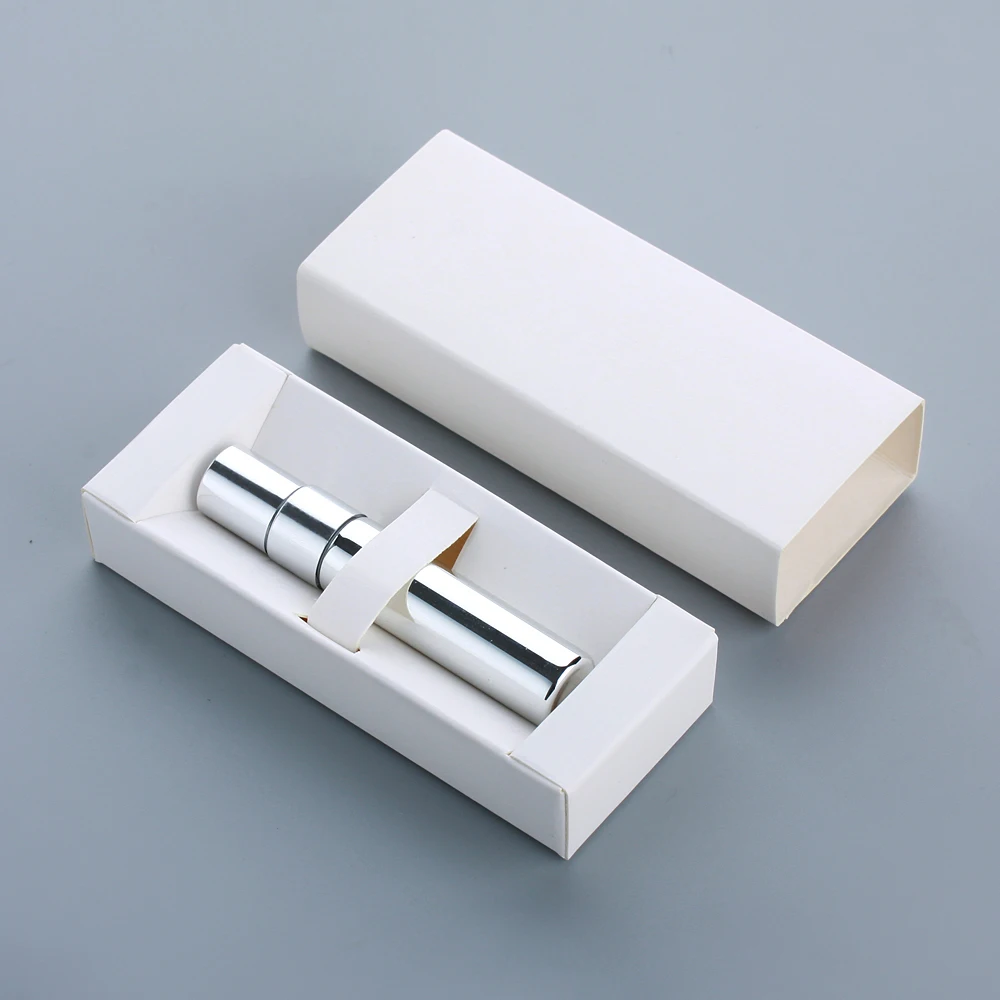 10//50pcs 5ml Parfüm flasche Gold Silber Schwarz Flaschen zerstäuber mit passender schwarz weißer Box Sprüh flaschen Probe – Detail 10