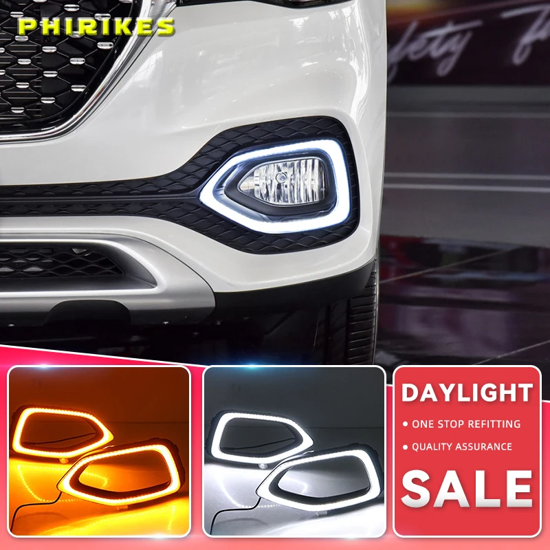 

Car bumper headlight for MG HS daytime light 2018~2020y DRL car accessories LED headlamp for MG HS fog light