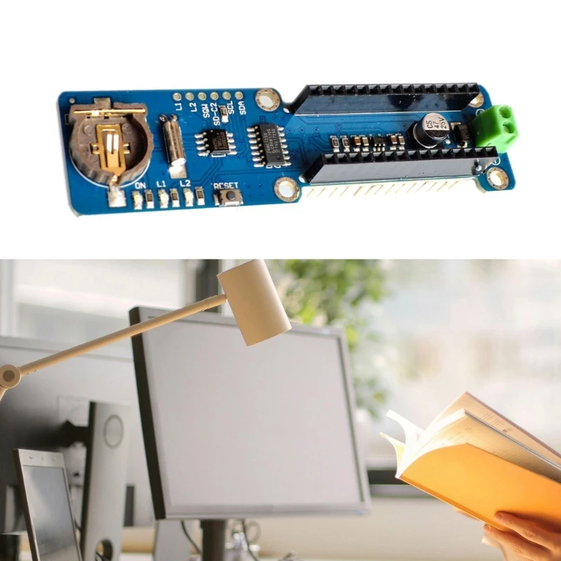 Substituição do módulo gravador registrador dados DS1307 para módulo industrial