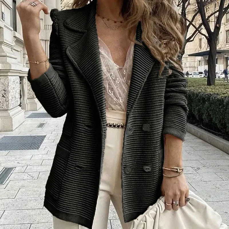 

Fashion Casual Top 2025 Autumn Long Sleeve Women's Jacket Coat
