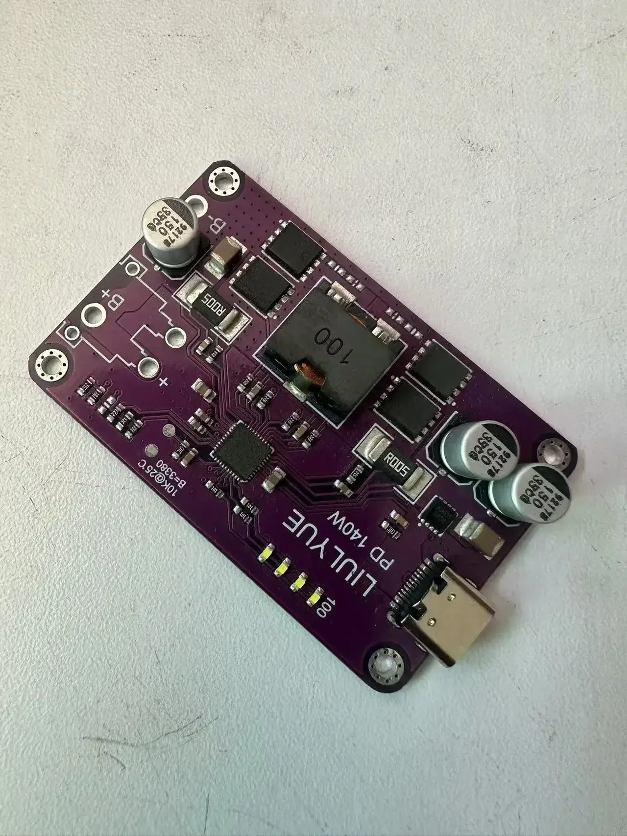 PD3.1 140W TYPE-C Lithium Battery Charging And Discharging Module for 3 to 6 Series Batteries