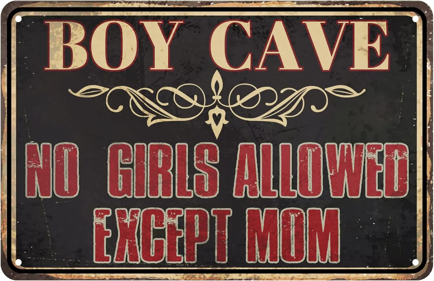 Жестяная ретро-вывеска для дома, сада, бара, паба, кухни, гостиной, офиса, гаража 16x12