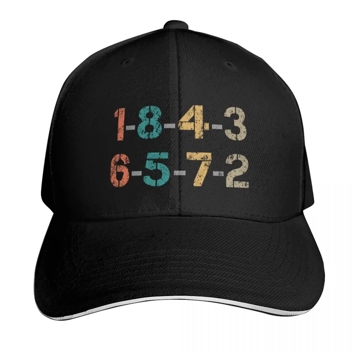 1-8-4-3-6-5-7-2 V8 Engine Firing Order Baseball Cap summer hat Vintage Custom Cap Trucker Hat Women's Hats For The Sun Men's