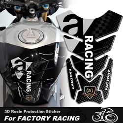For Aprilia RSV4 Tuono 660 1100 RS 50 125 150 457 Shiver 750 900 3D Motorcycle Fuel Tank Pad Stickers Protection Decals