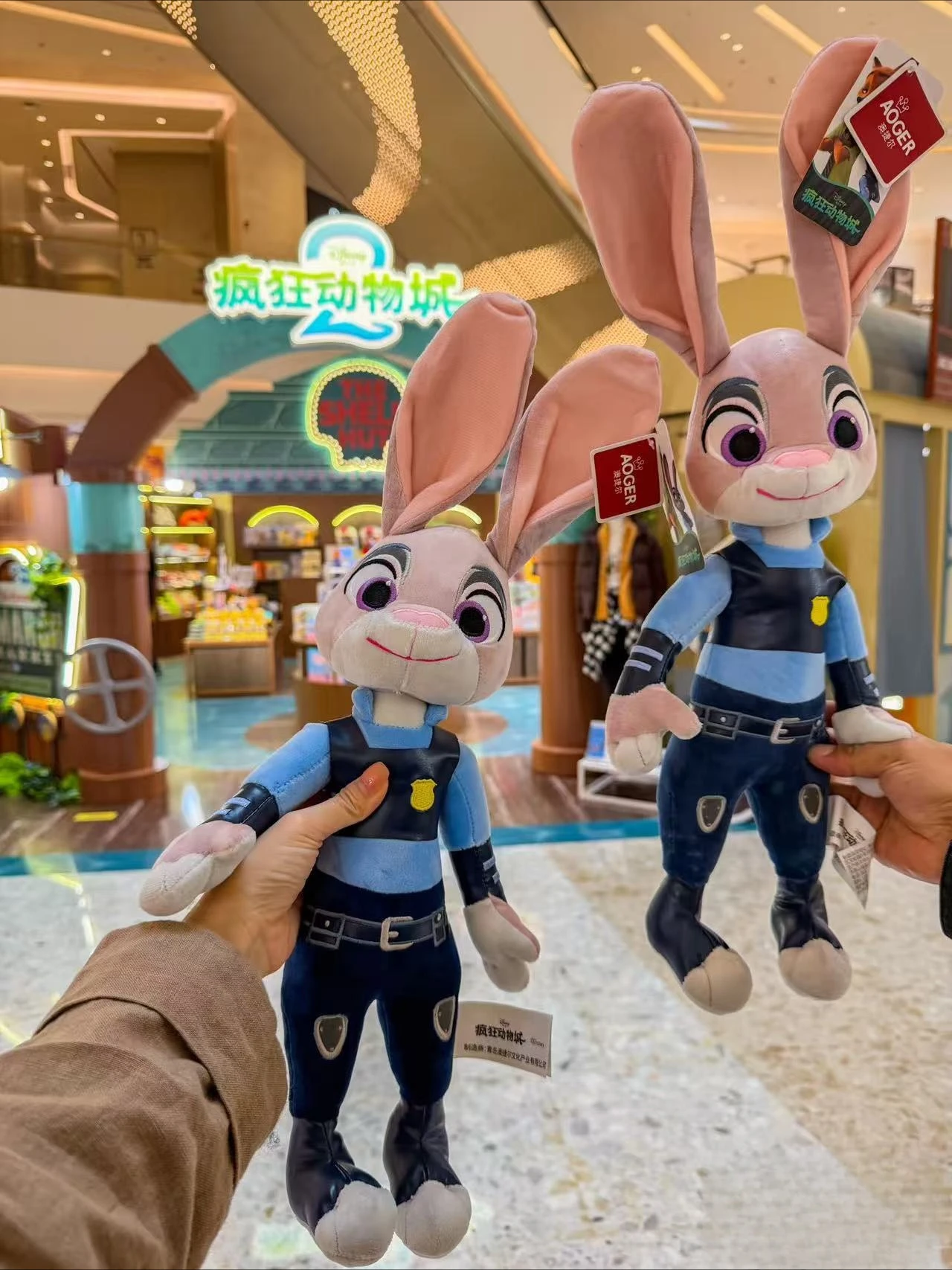 ديزني Zootopia 38 سنتيمتر ألعاب من نسيج مخملي كبير الثعلب نيك وايلد أرنب جودي هوبس دمية لينة محشوة الحيوانات هدايا عيد الميلاد للأطفال #2