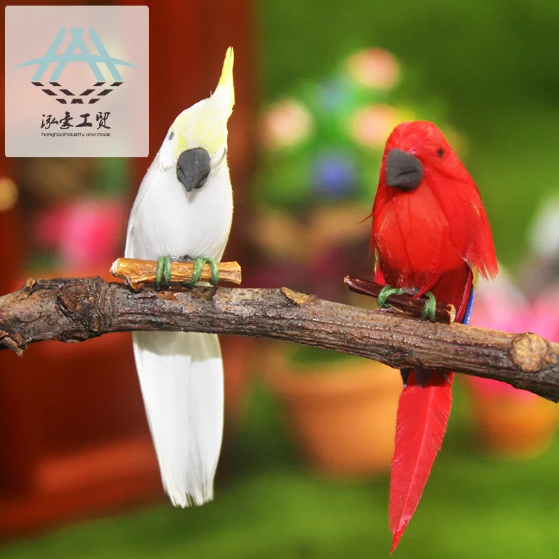 Simulation d'argile 1:12, Mini perroquet créatif, accessoires de maison de poupée, modèle Miniature, jouets, accessoires de photographie, décoration