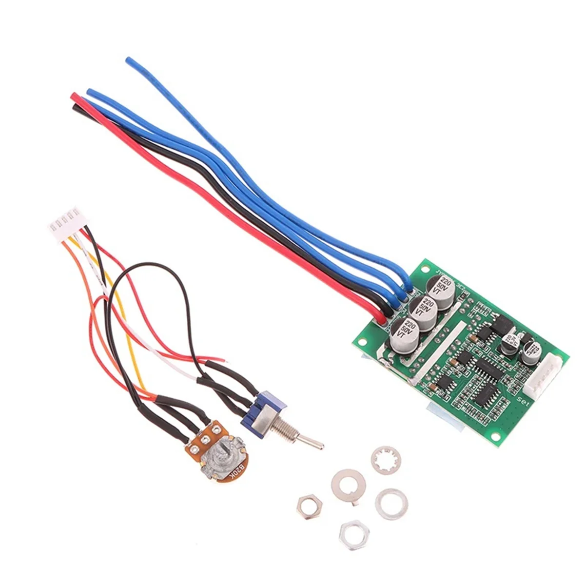 1Set DC 12-36V 500W Three-Phase Brushless No Hall Motor Controller Brushless Sensor Motor Driver Speed Control