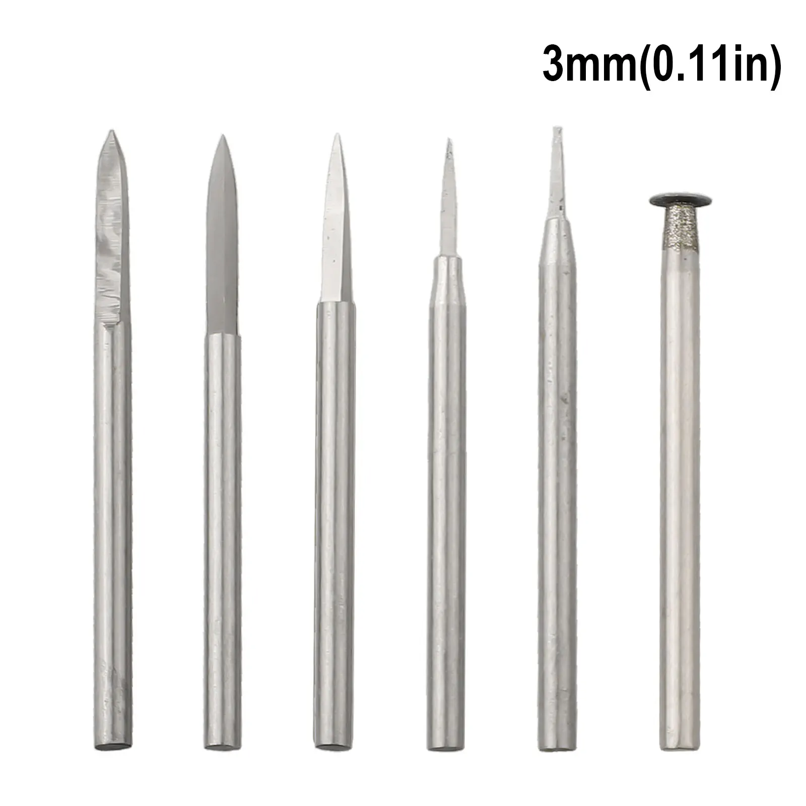 Carving Drill Set Rotary Engraving Tool Polishing Suitable For Engraving 2.35/3.0MM Shanks Compatible With Rotary Tools