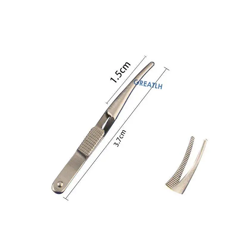 Hemostat Tool Arterial Venous Clamps Temporary Blocking Clip Stainless Steel Ophthalmic Eye Surgical Tool