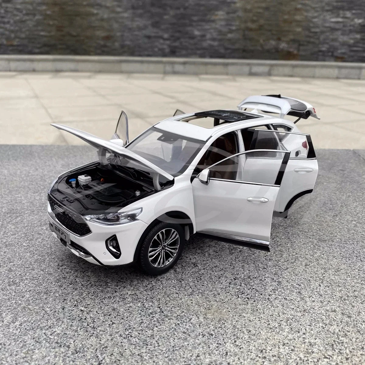 

1:18 Original Great Wall Harvard F7 Haval Suv Alloy Simulation Car Model Toy Gift Collection Display