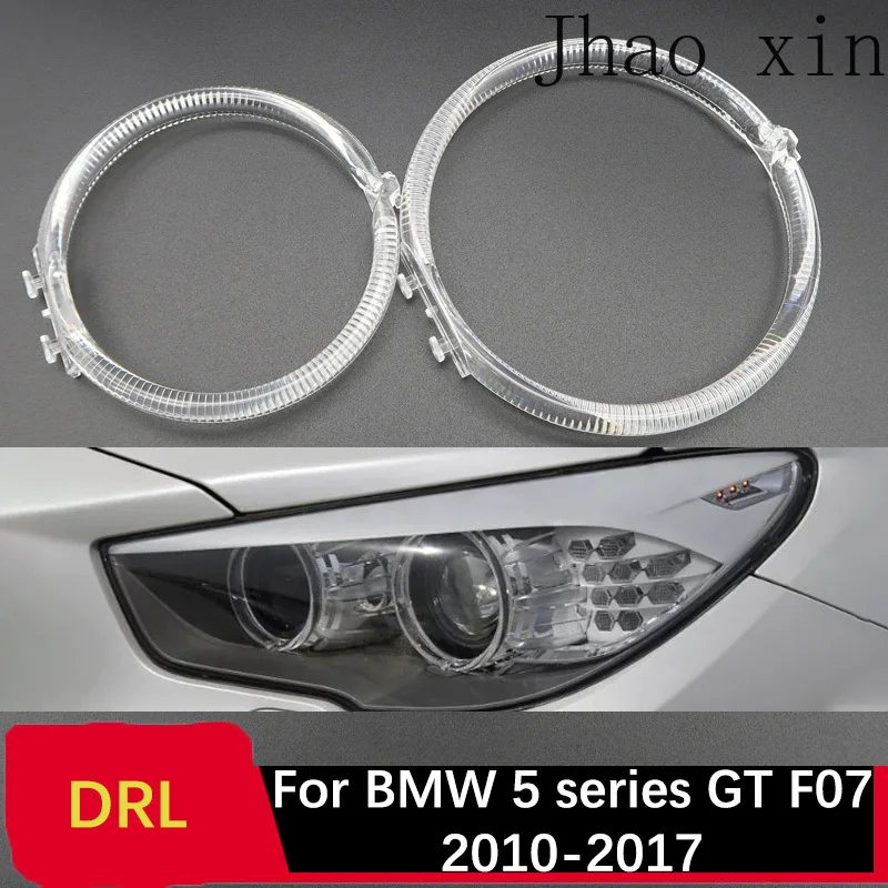 

Front Headlight Ballast Lamp Tube Module for BMW 5 Series GT F07 2010-2017 White Light Angel Eyes Car Headlights DRL Guide Strip