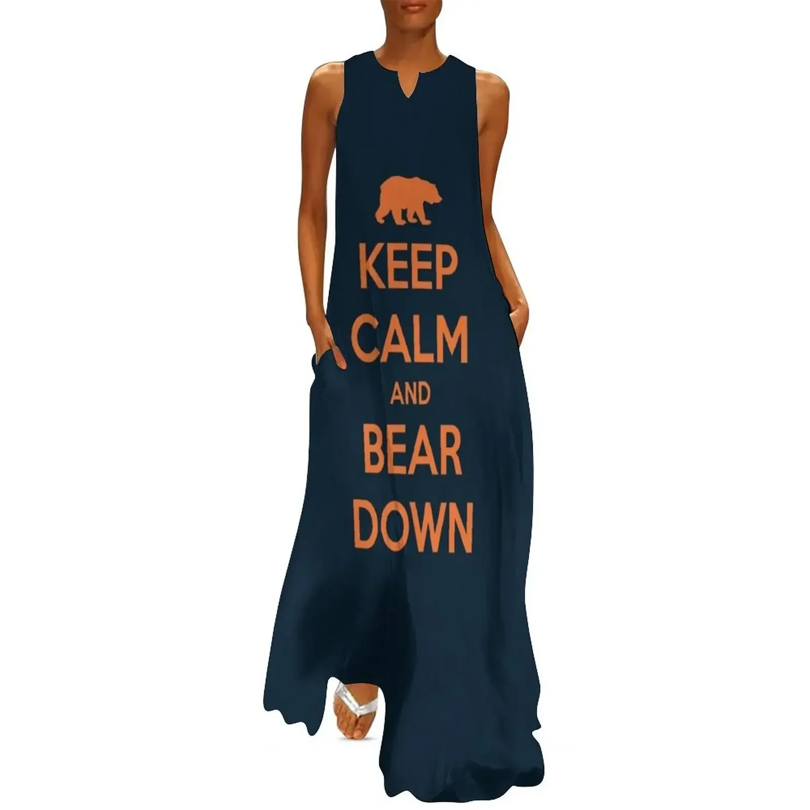 

Keep calm and bear down Long Dress Party dresses for women party dresses woman prom dresses 2025 Dress