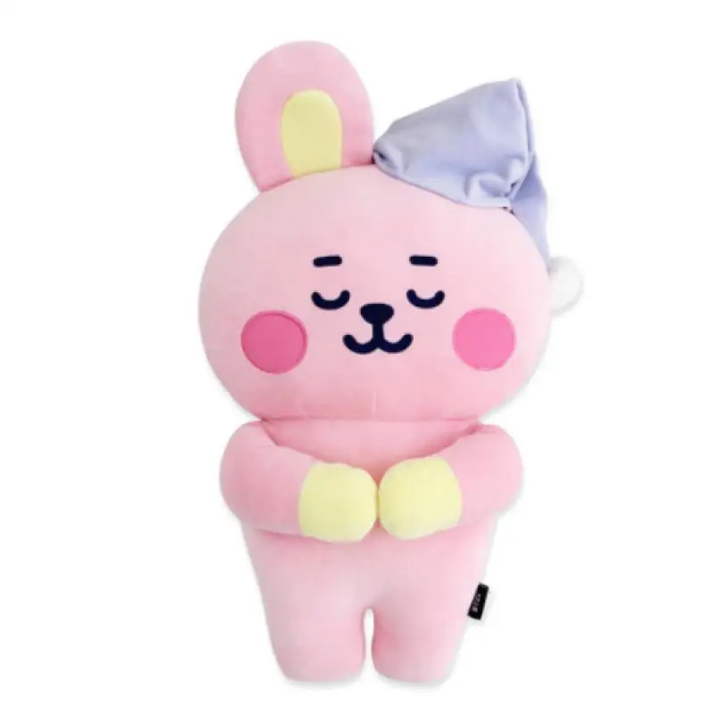 Anime Cartoon Bt21 Tata Cooky Chimmy Plush Toy Y2K Fashion New Plush Doll Pillow Office Bedroom Nap Pillow Gift for Friends