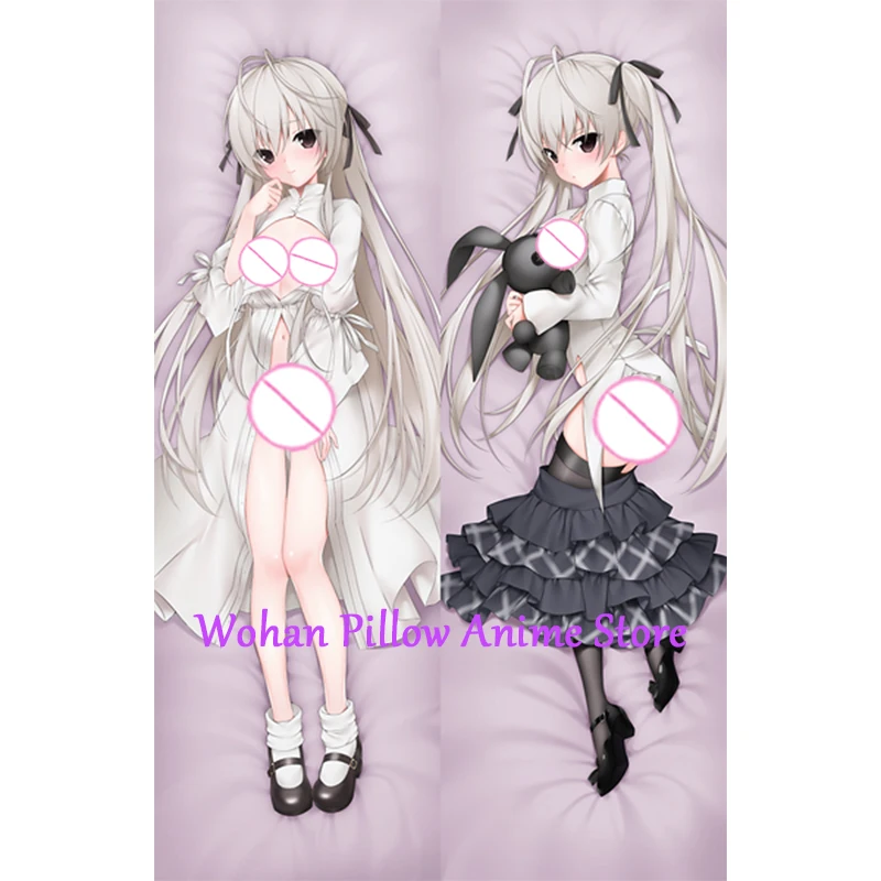 Dakimakura Anime Pillow Cover Sora Kasugano Double Sided Print Life-size Halloween Christmas Decoration