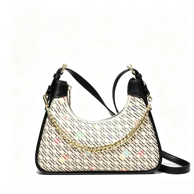 Minimalist Unique Vintage Fashion Bag Solid Color Crossbody With Large Capacity Design For Women Casual And Spacious