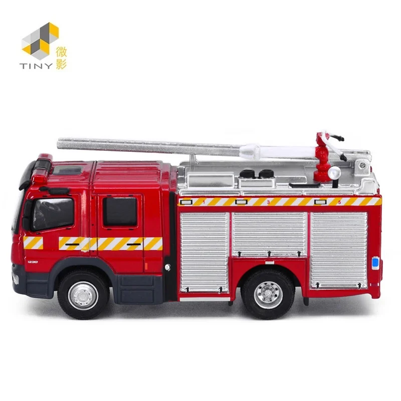 Tiny 1:87 Ben-chi Macau Corpo Bombeiros NO.24 Alloy Simulation Model Car