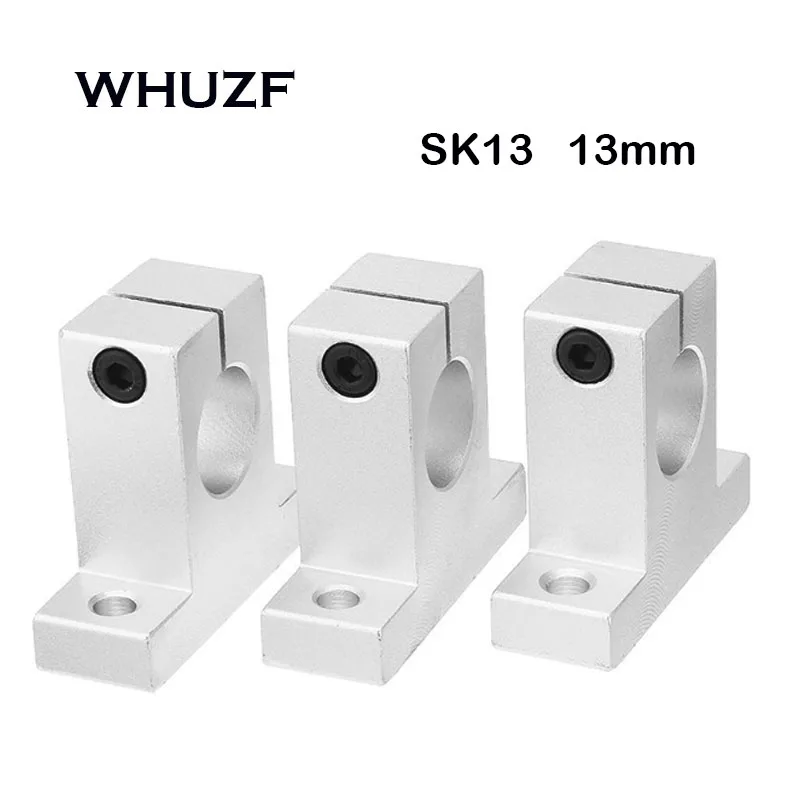 

WHUZF линейный подшипник Free Shipping 10PCS SK13 13mm Linear Bearing Rail Shaft Support CNC Router SH13A 3D Printer Parts sk13