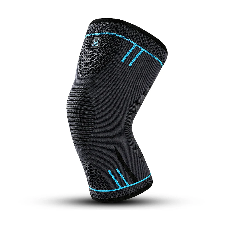 Elastic Knit Knee Support Brace Compression Knee Sleeve for Running Basketball Gym