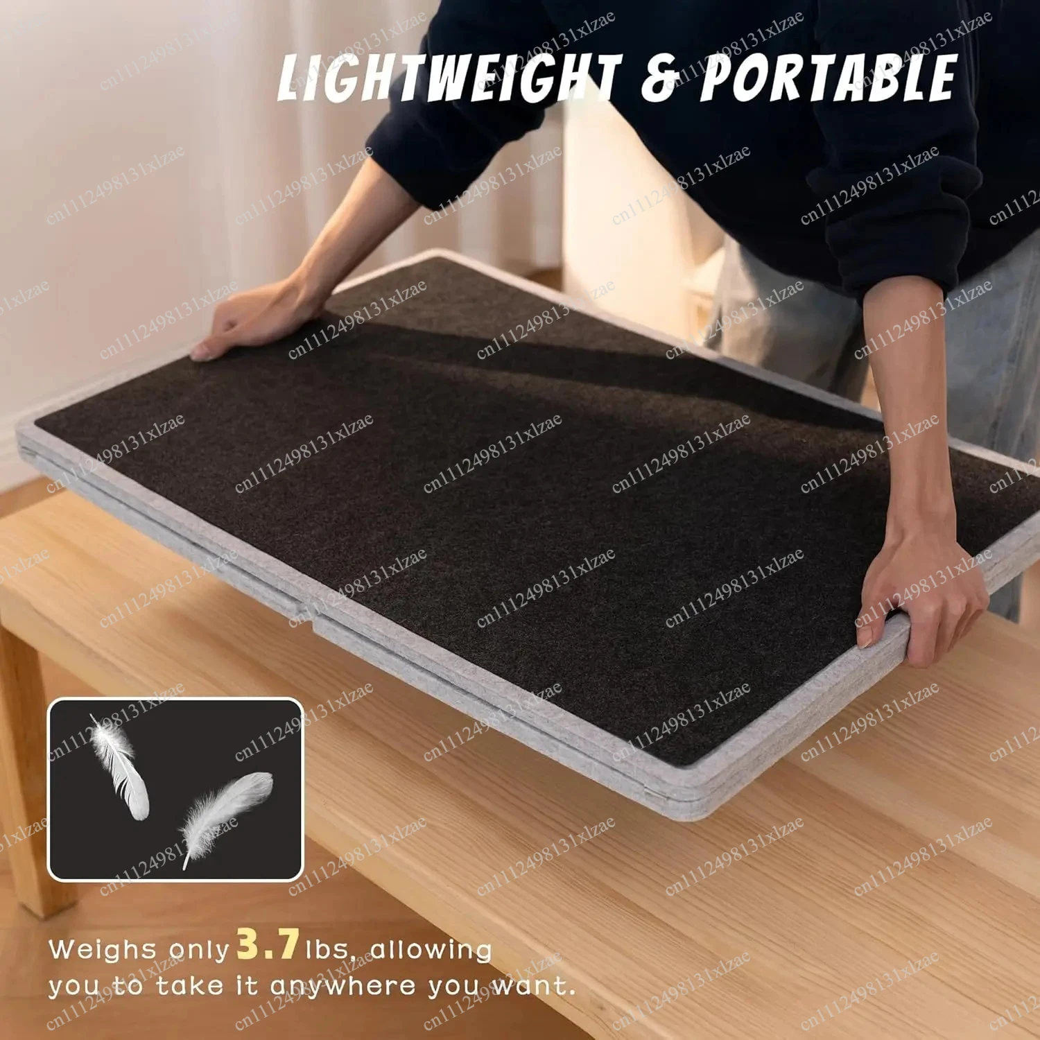 6 Drawer Portable Puzzle Table - Tiltable Puzzle Board with Stand and Dust Cover for Jigsaw Storage