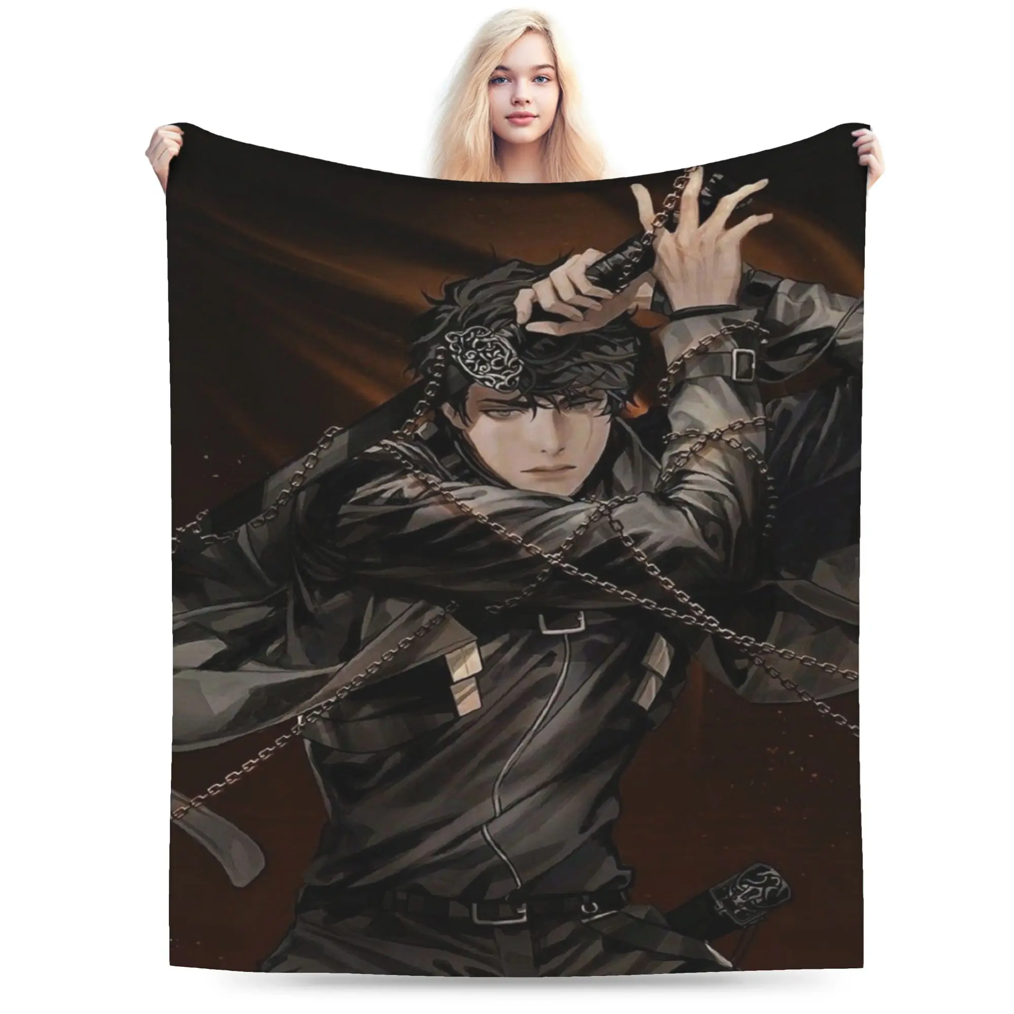 Cozy Novel Omniscient Reader Viewpoint  Blanket Merch Sofa Decorative  Throw Blankets Soft Fleece for Travel