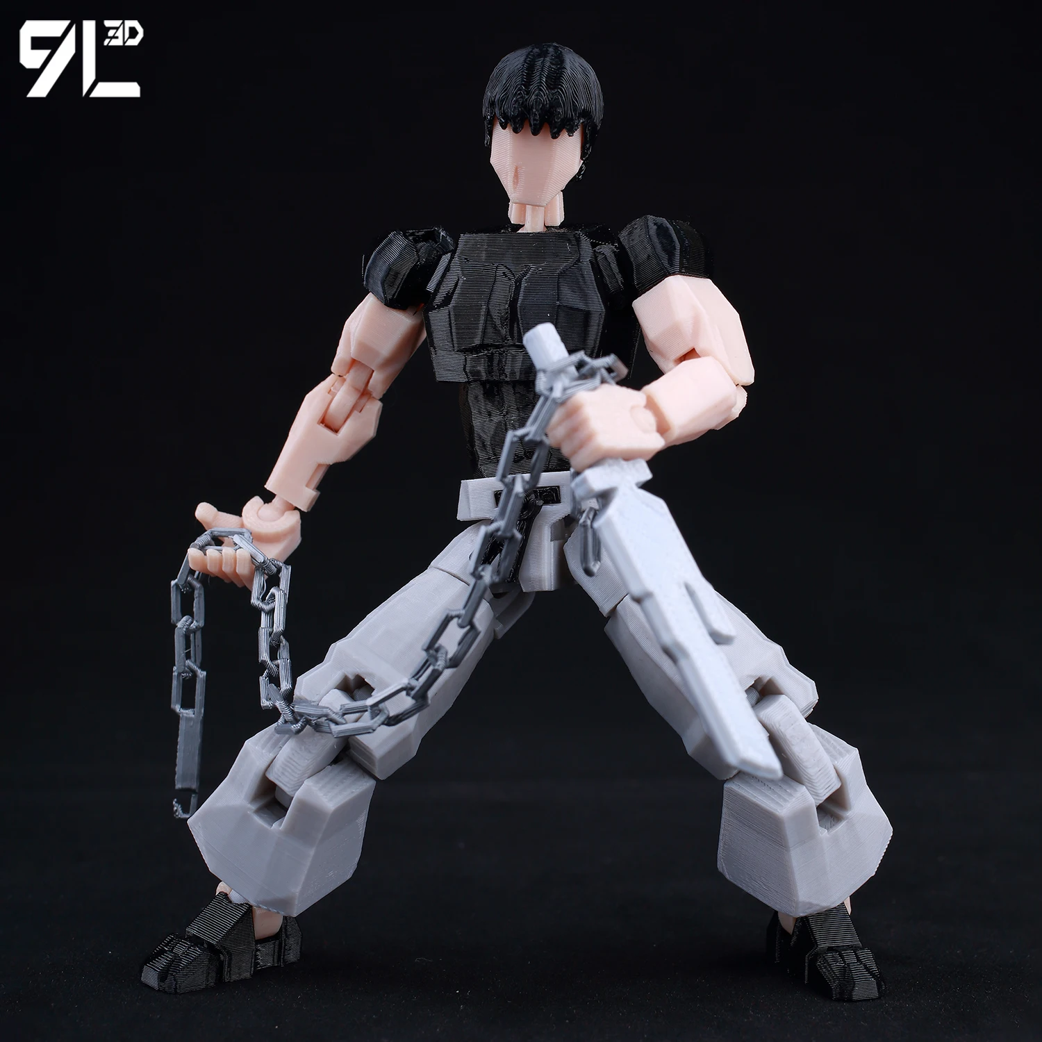 ​ ​ Figura móvil multiarticulada de edición limitada modelo de anime 9L3D Dummy13 ​   Regalo festivo barato para exhibición de cumpleaños ​   T13