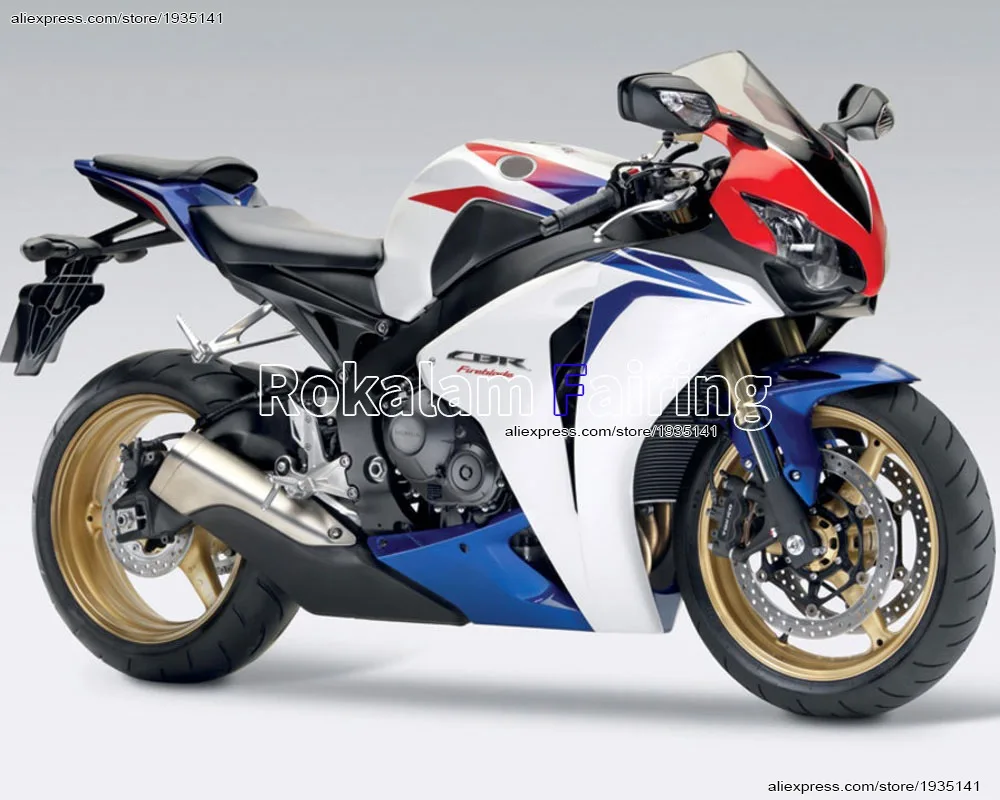 

Для Honda CBR1000RR 2008 2009 2010 2011 CBR 1000 RR 08 09 10 11 HRC комплект обтекателей мотоцикла (литьё под давлением)