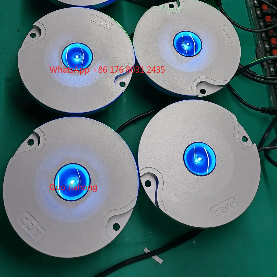 

8" LED Inset Omni-directional Apron & Taxiway Edge Lighting NVG Compatible Runway Taxiway Inset Blue Edge Light