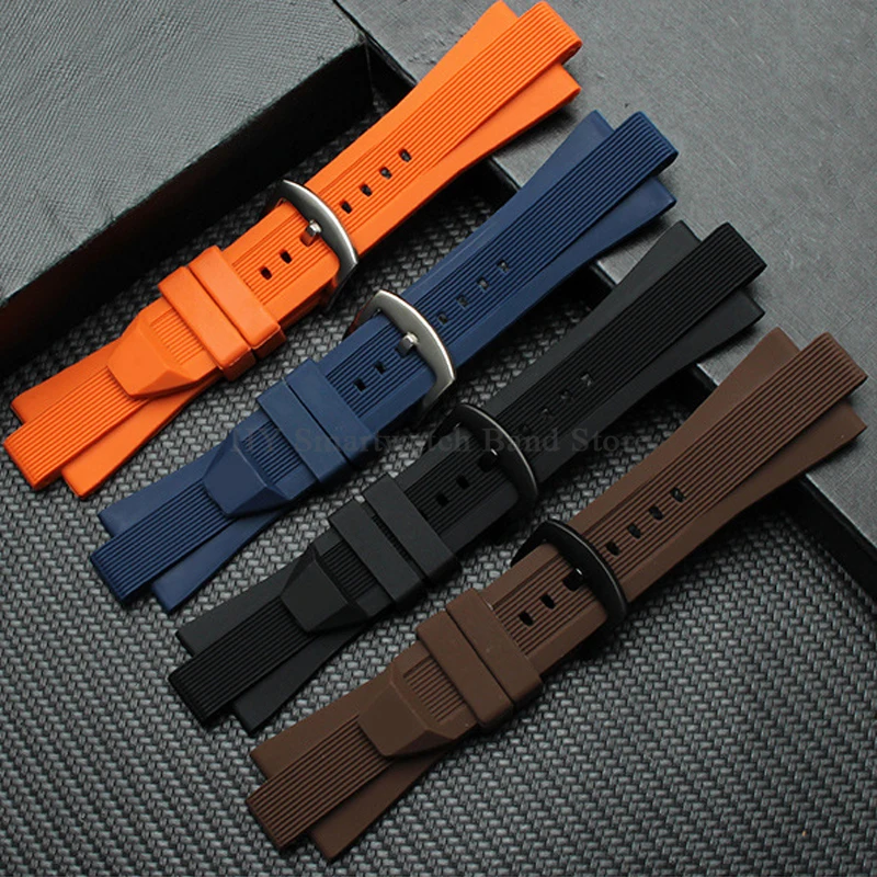 29x13mm Silicone Watch Band for Michael Kors MK9020 MK9019 MK8295 MK8492 MK9020 Replacement Watch Bracelet Accessories