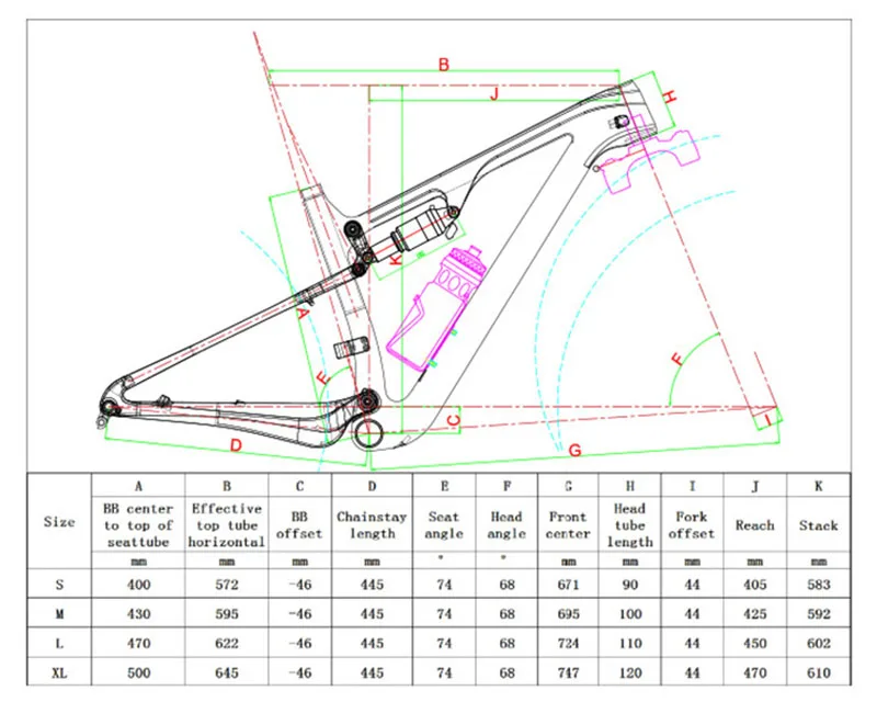 Carbon Bicycle Full Suspension Frame,Soft Tail , 29/27.5ER Boost, 148mm, Mountain 4 Links,MTB, AM Cycling Downhill,DPD