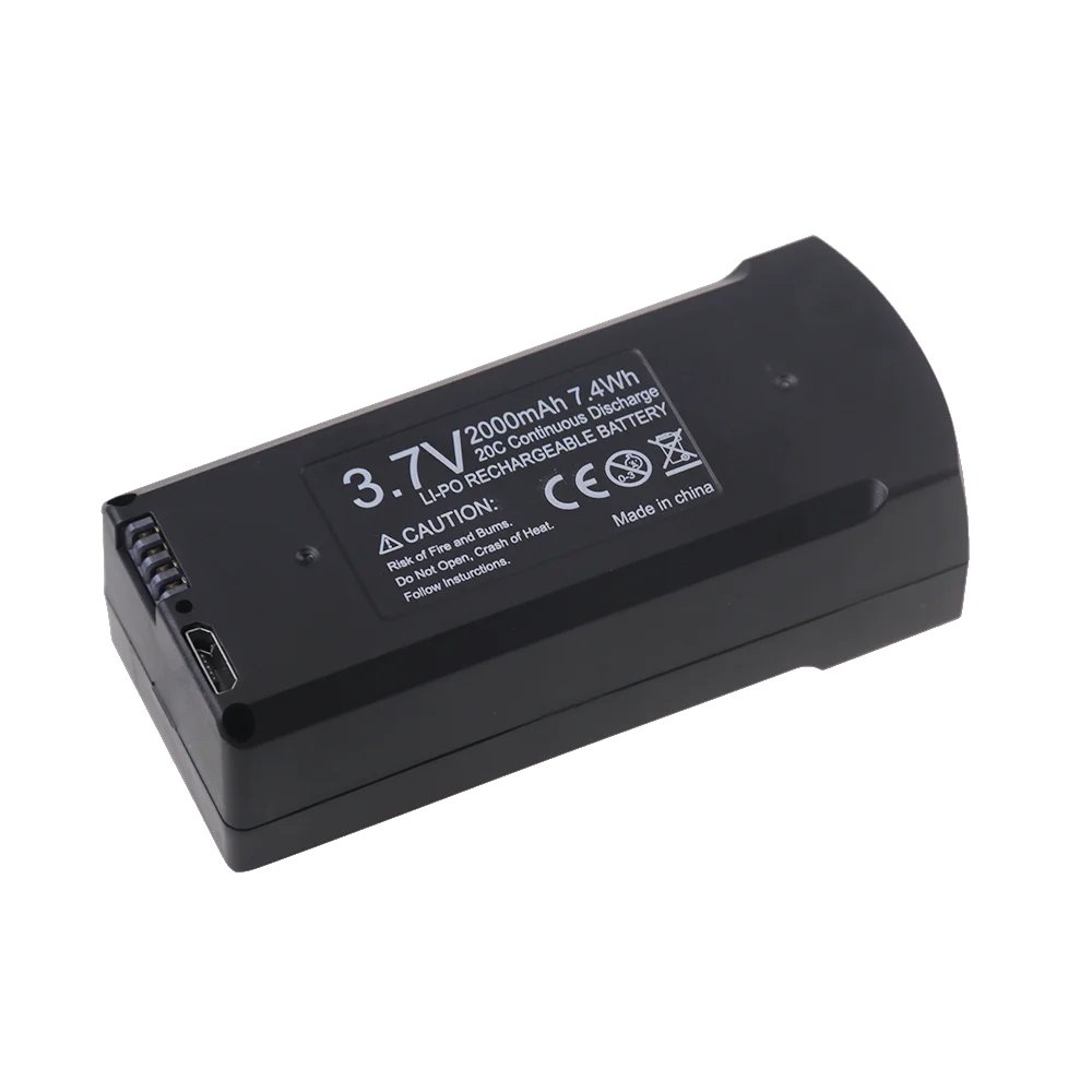 Originale 7.4V 3000mAh V168 Pro Max GPS Drone batteria V168 RC Quadcopter 3.7V 2000mAh V168 batteria di ricambio Dron parti accessori