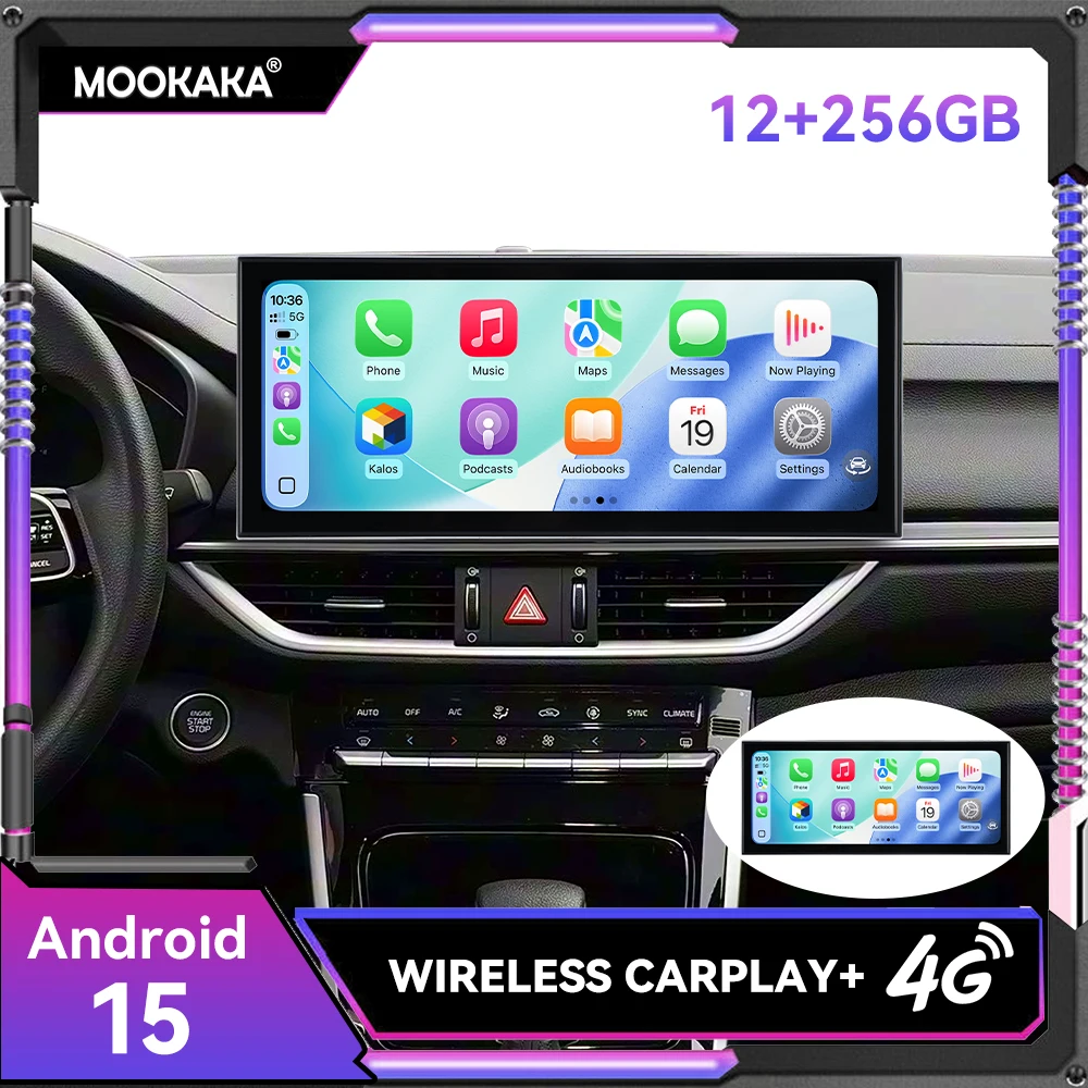 15.8Inch Carplay Android Car For Kia Cerato 4 Forte K3 2019 - 2022 auto Multimedia Center no 2din DVD 4G Wifi Bluetooth Display