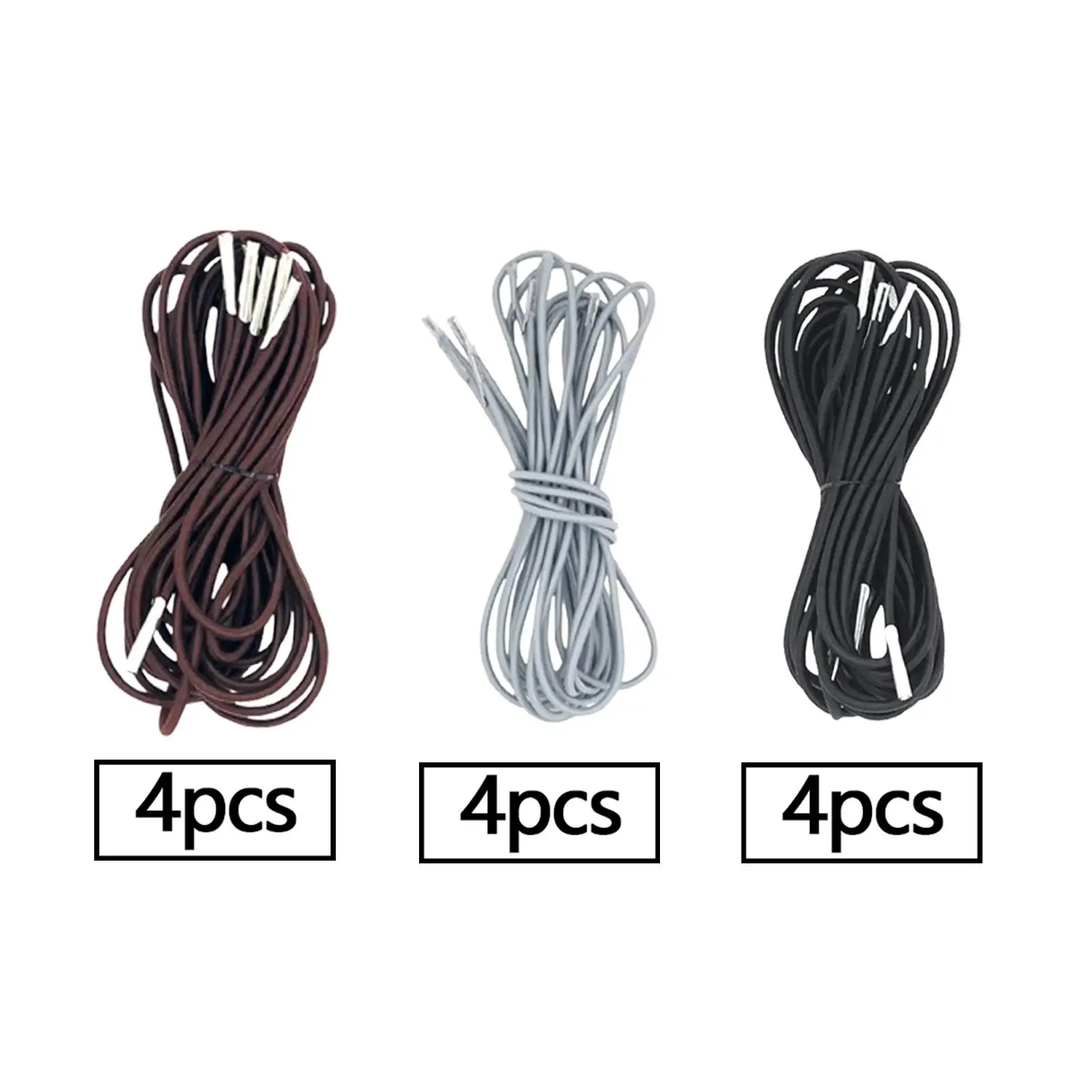 4PCs Deck Chair Cable Replacement Laces Sun Lounger Lying Down Chair Repair Cable