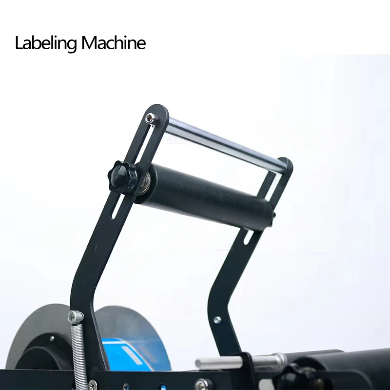 ZS-TB50SM Desktop semi-automatic sticker small round bottle labeling machine