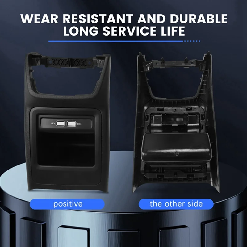 Prise USB pour siège arrière de voiture, 5QD 035 726 L, avec câble, pour accoudoir Skoda Kodiaq Karoq, adaptateur USB 5QD035726L, Durable, facile à installer, TCE