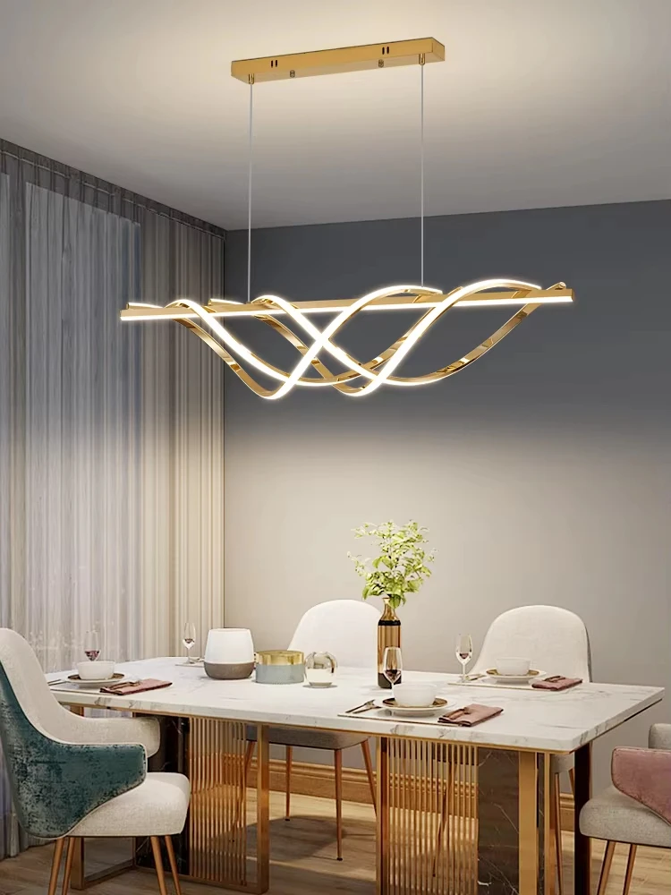 Modern Simple Chandelier lighting Nordic Novelty LED Hanging lights Creative Restaurant Lamps Kitchen Island Home decor Lighting