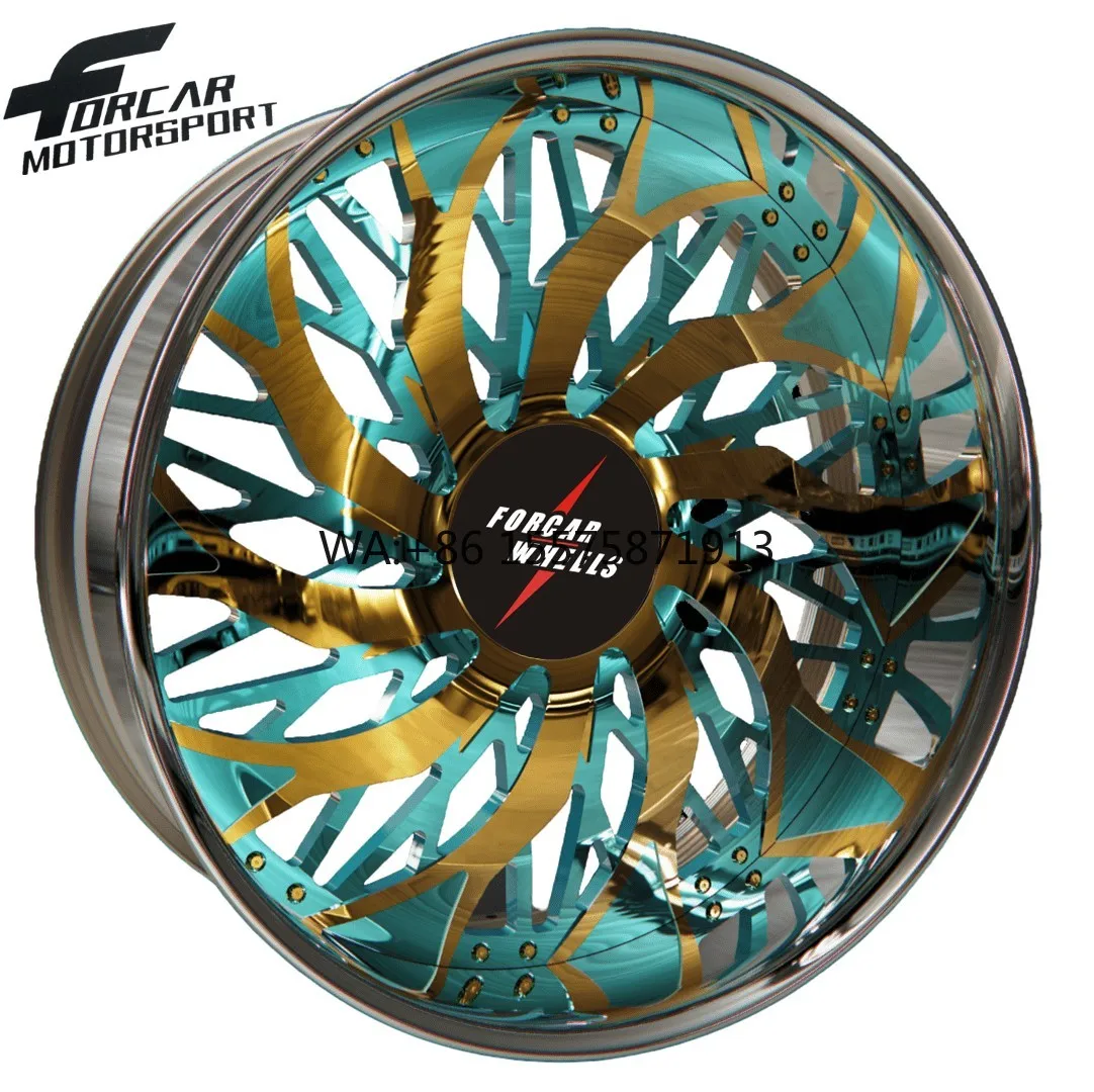 

Кованые диски Custom Forged Deep Dish, двухсоставные, новый дизайн, Forcar Motorsport, 16-24 дюйма, легкосплавные, кованые, стоят покупки