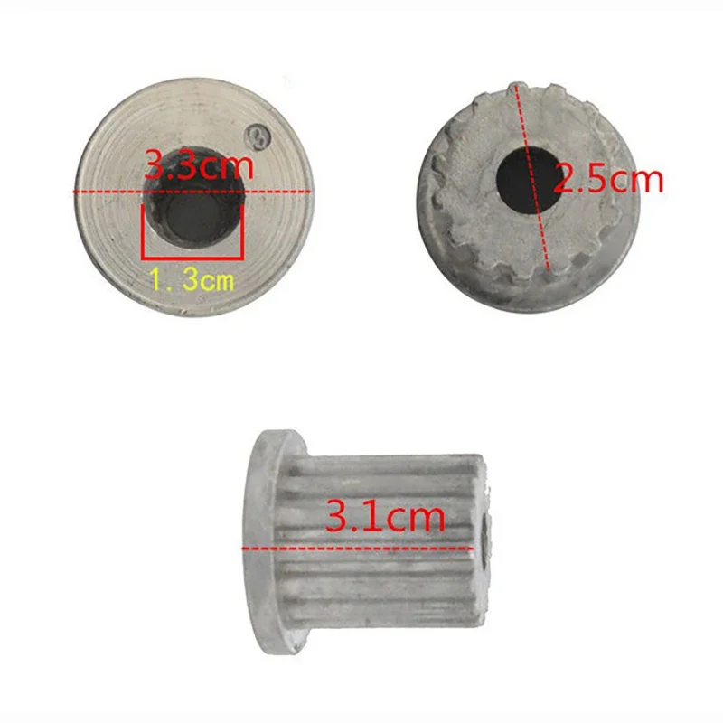 11 Teeth Washing Machine Pulsator Core For LG For Electrolux For TCL Washing Machine Gear Rotating Pulsator Plate Metal Axis