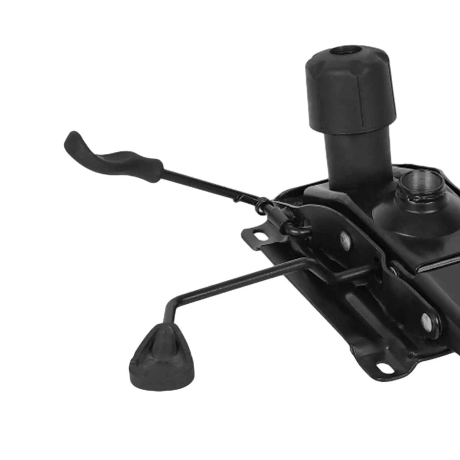 Steel Swivel Tilt Control Mechanism for Office Chair Seat Backrest Replacement with Dual Handle Lift Adjustable Height