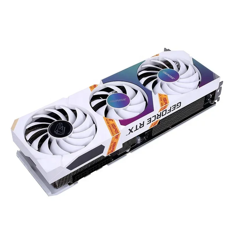 Imgame RTX 3080 Ultra OC W 10G paket tersegel untuk game Desktop kartu grafis game