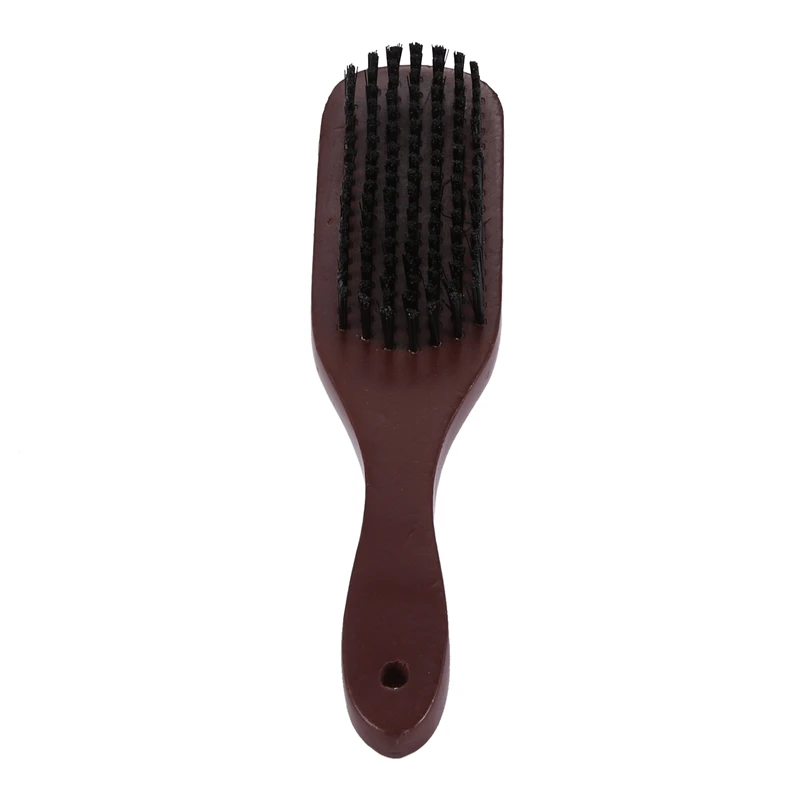 Fade Brush Comb Scissors Cleaning Brushes Barber Shop Skin Fade Vintage Oil Head Broken Hair Shape Carving Cleaning Brush Tools