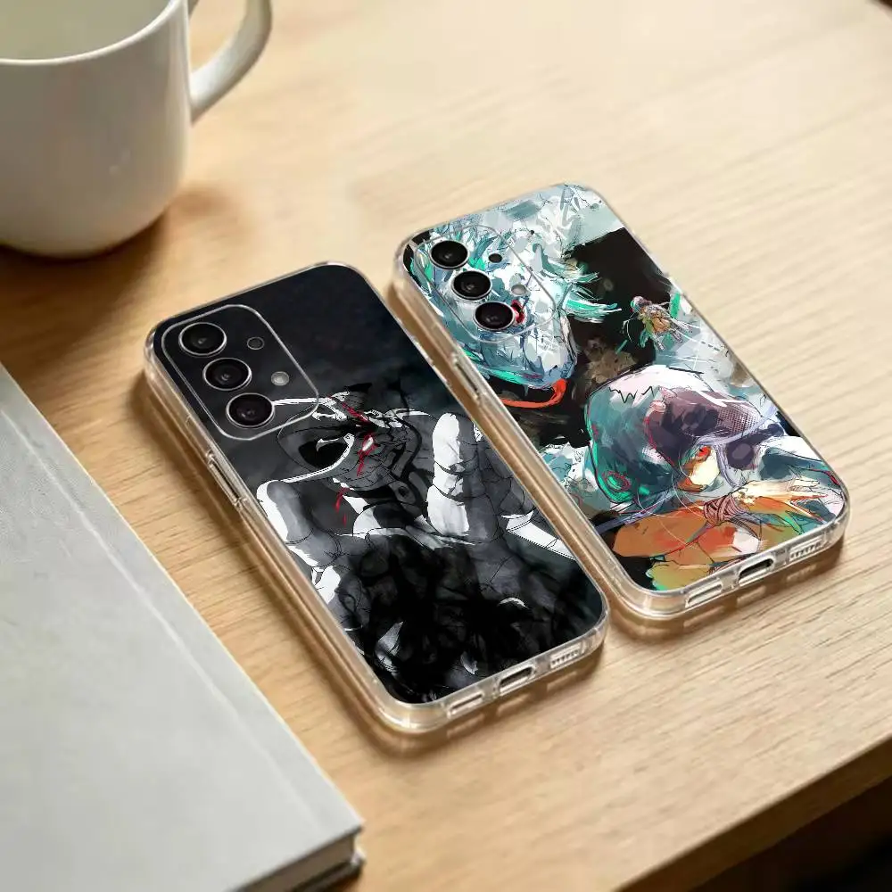 Anime S-Shangri-La Frontier Sunraku   Transparent Phone Case For Samsung S25 S24 S23 S22 S21 S20 Ultra Plus FE Note10 Note9